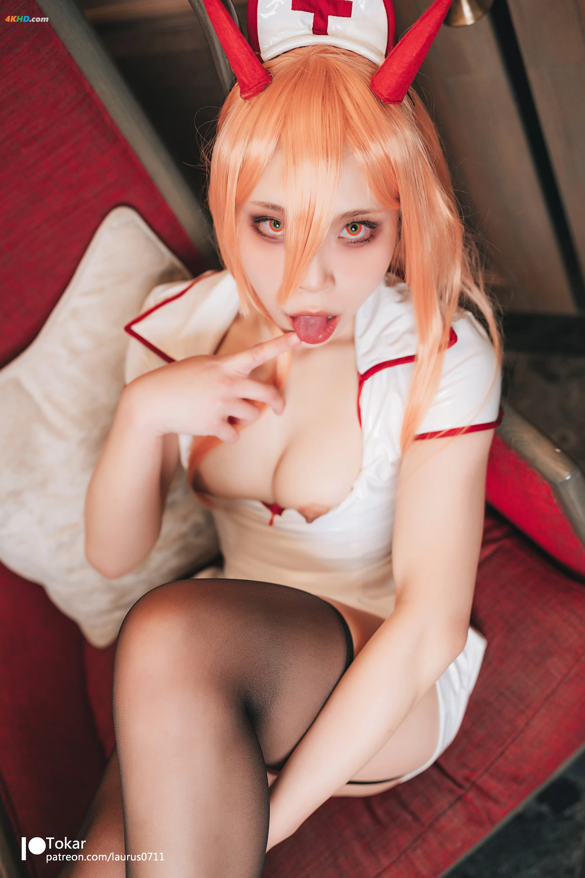Tokar 浵卡 – Power Nurse (Chainsaw Man)[373MB-29photos]