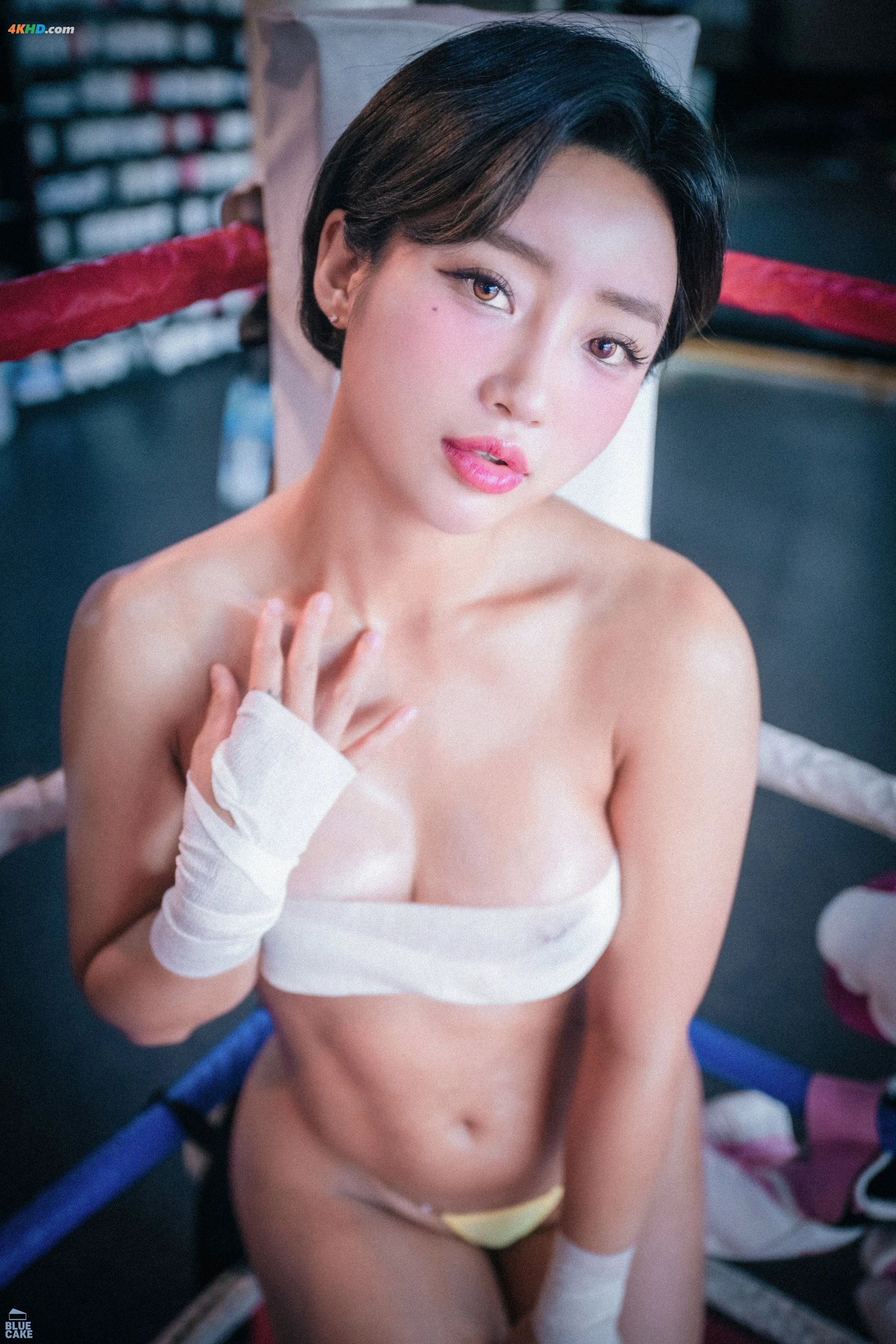 [BLUECAKE] Booty Queen – Punch Girl_Chapter 2 – part 02_RED+[443MB-26photos]