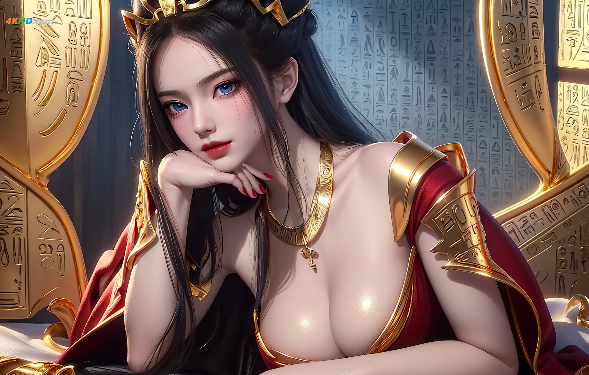AI Generated 焰灵姬黄金版[630MB-159photos]