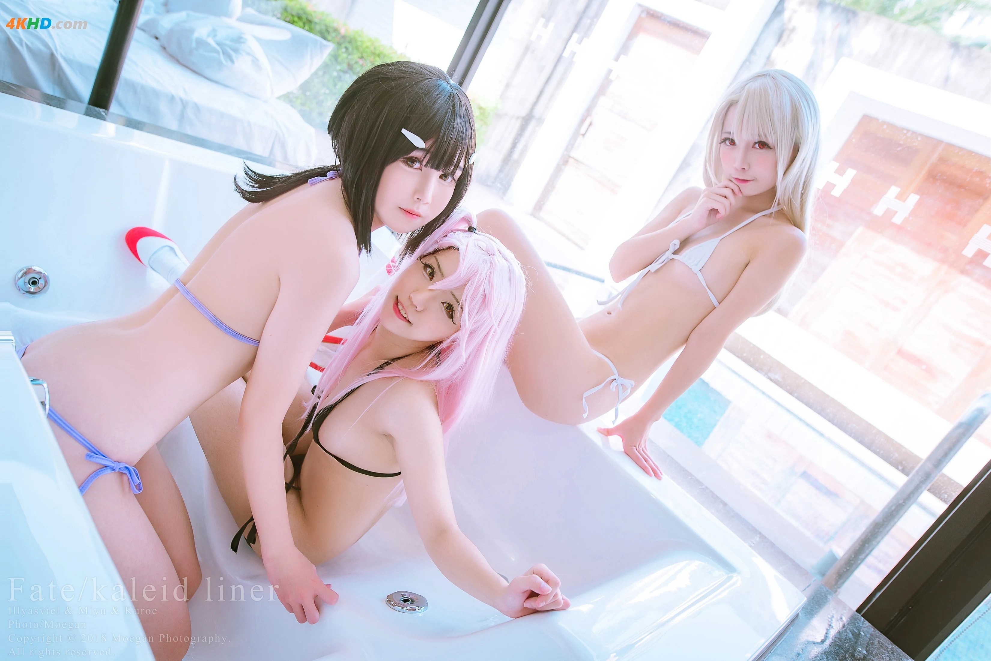 沖田凜花Rinka – & 鈴鈴Yakira & 鬼姬Oni Hime – Fate kaleid liner プリズマ☆イリヤ[63MB-16photos]