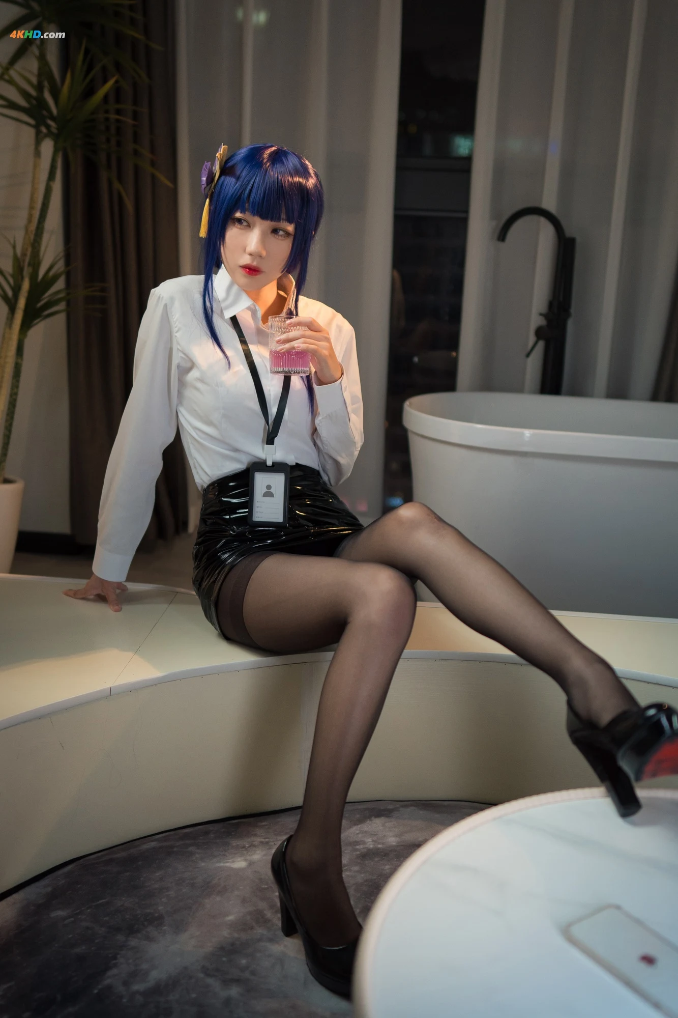 [影子喵Ghost] Raiden Shogun OL & GanYu OL[639MB-70photos]