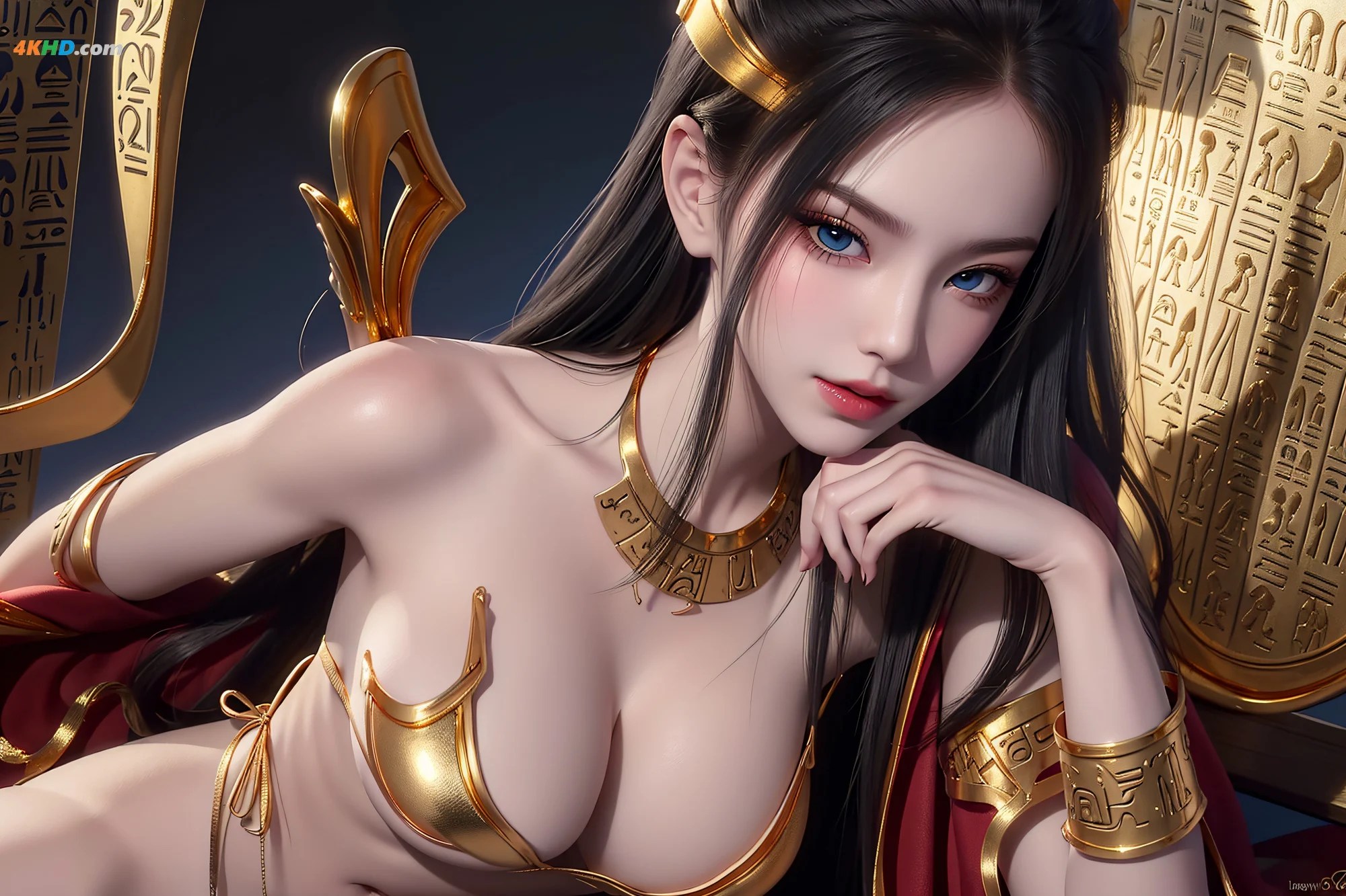 AI Generated 焰灵姬黄金版[630MB-159photos]