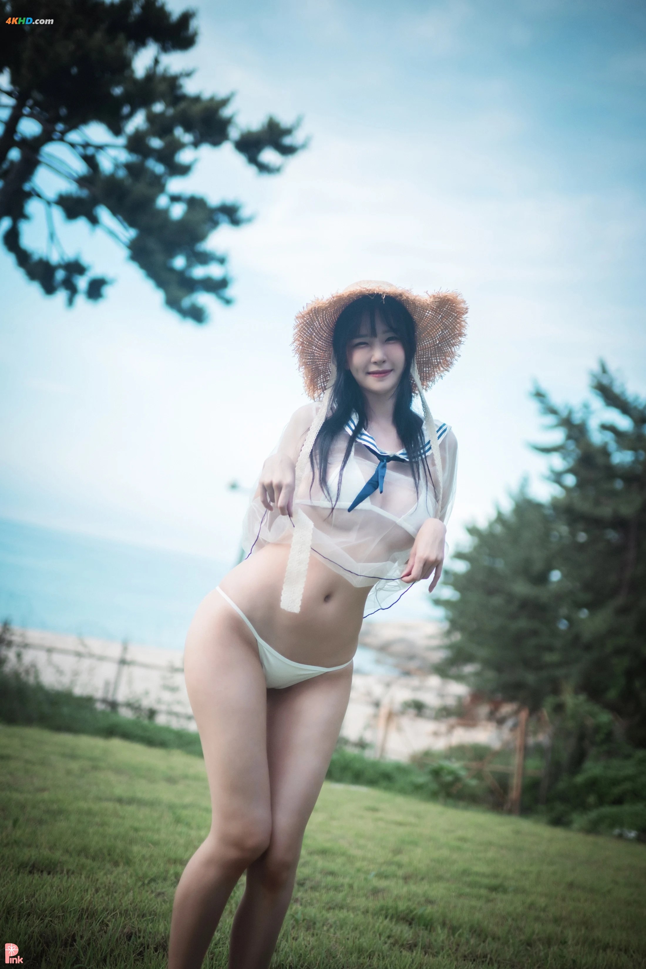 PINK RIBBON – Lee Ahrin – part 01 Bikini Day[903MB-70photos]