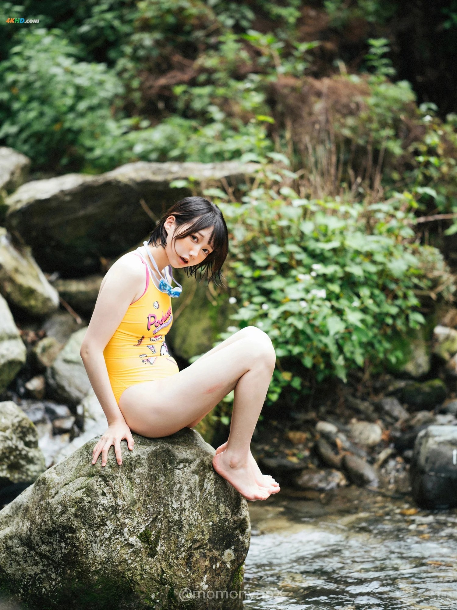 N[ARTGRAVIA]ESA魔物喵  夏の小川[188MB-72photos]