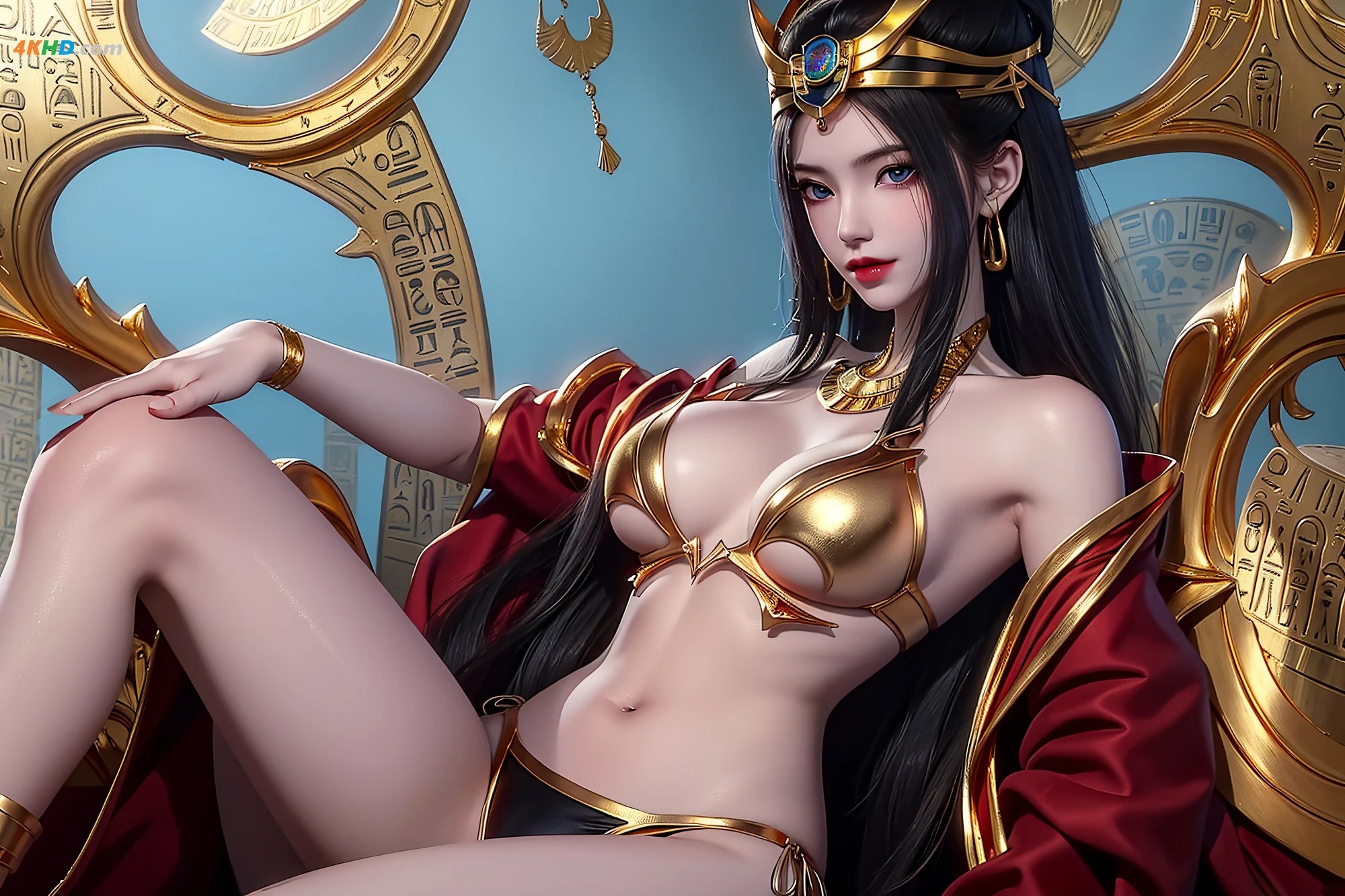 AI Generated 焰灵姬黄金版[630MB-159photos]