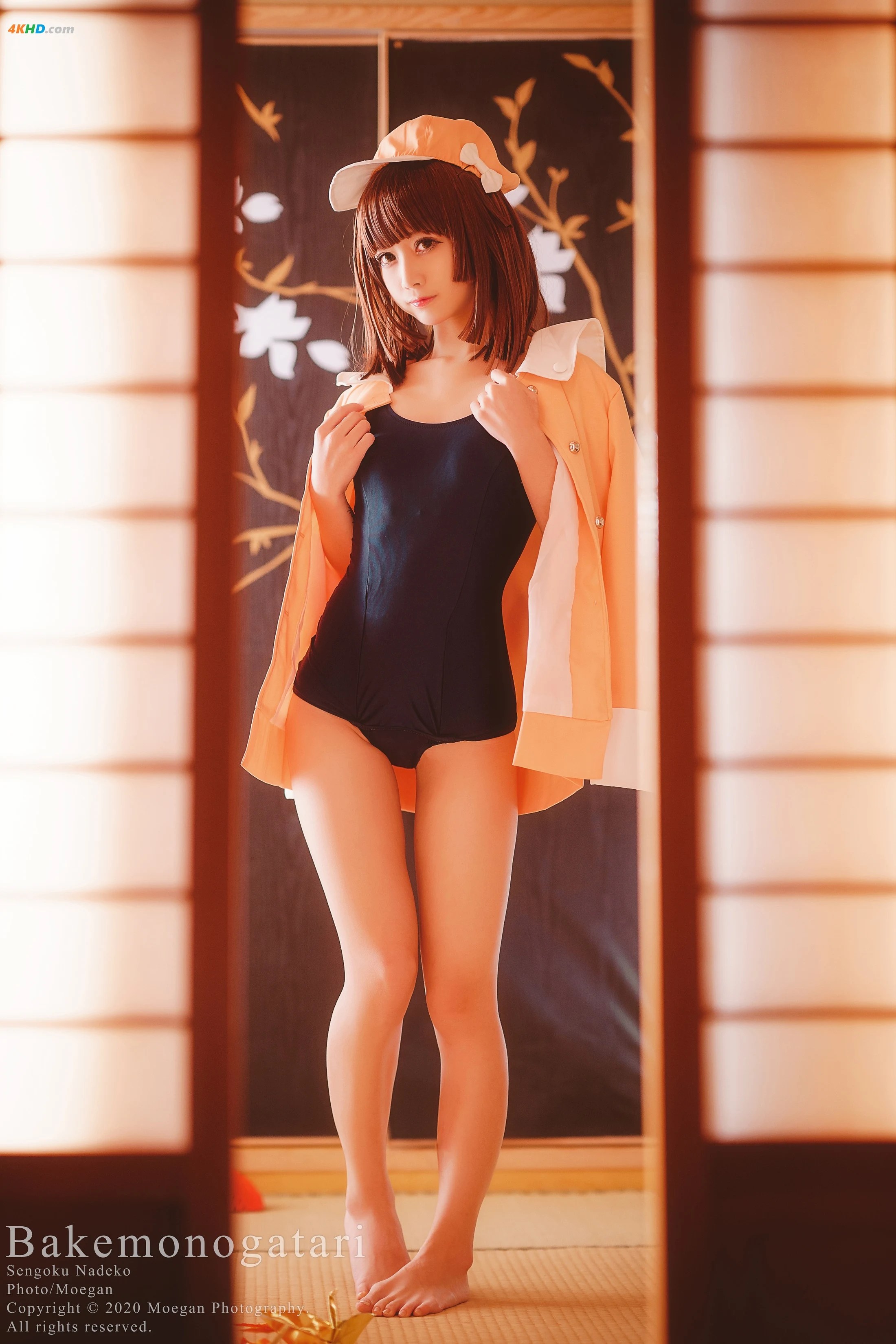 沖田凜花Rinka – 千石撫子 (化物語)[105MB-13photos]