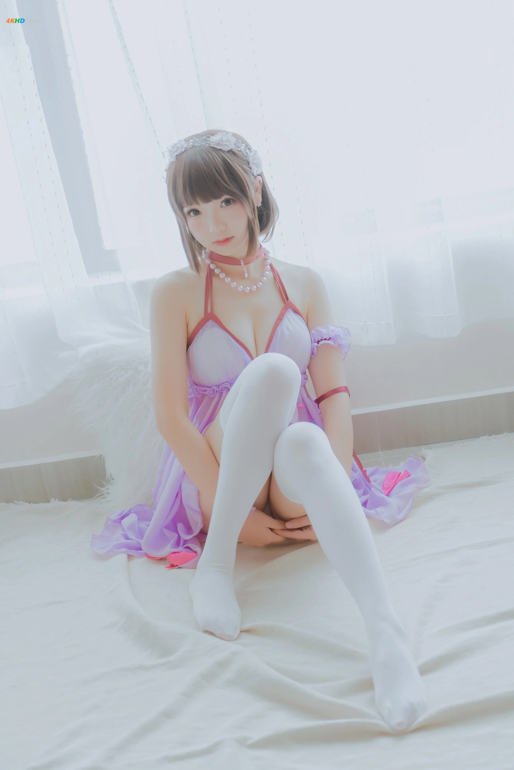 雪晴Astra – 水母镭射泳衣[368MB-72photos]