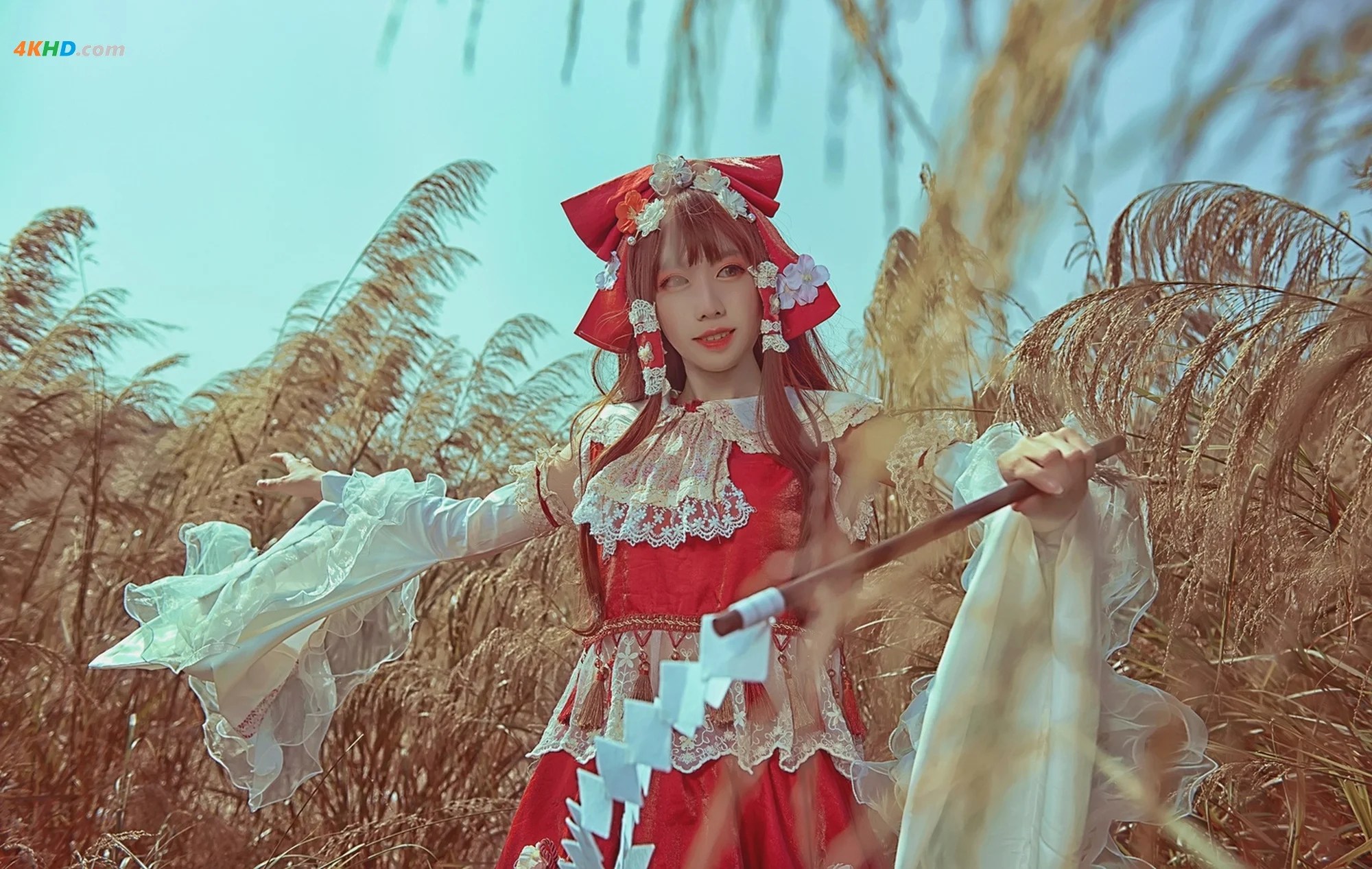 【病娇R子】TYA事务所东方project 博丽灵梦 二设 cosplay[25MB-11photos]