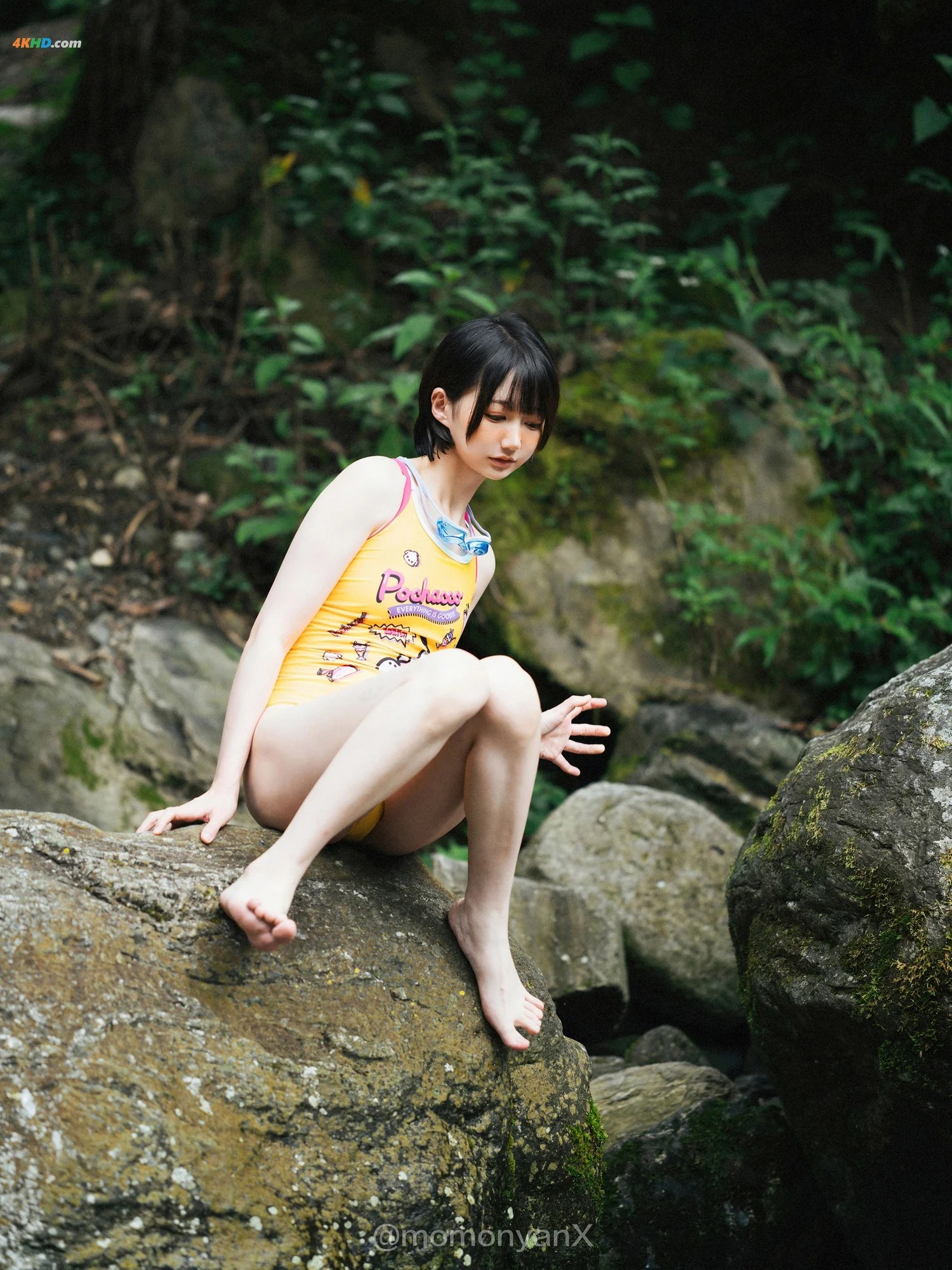 N[ARTGRAVIA]ESA魔物喵  夏の小川[188MB-72photos]