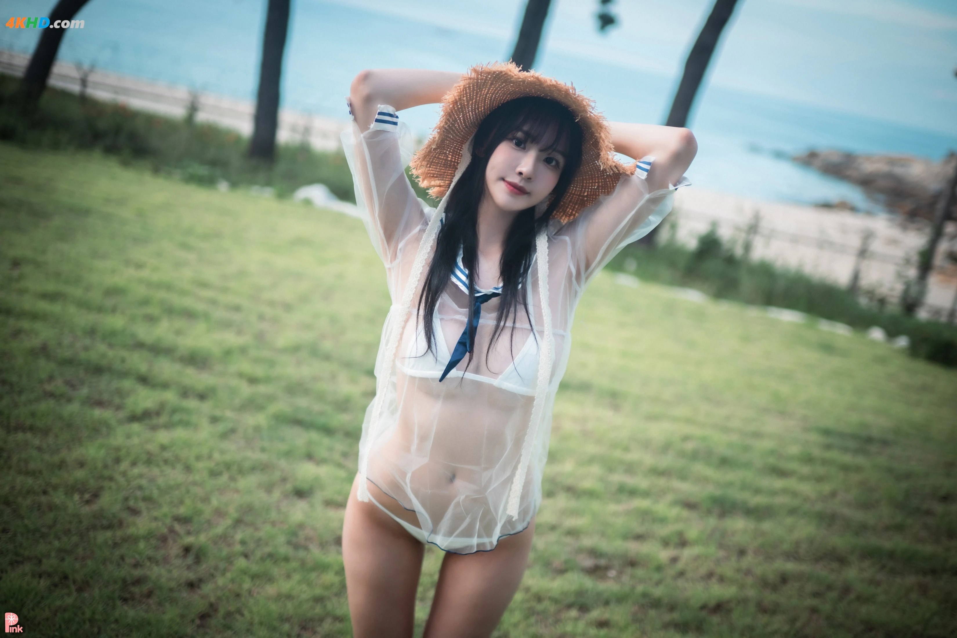 PINK RIBBON – Lee Ahrin – part 01 Bikini Day[903MB-70photos]