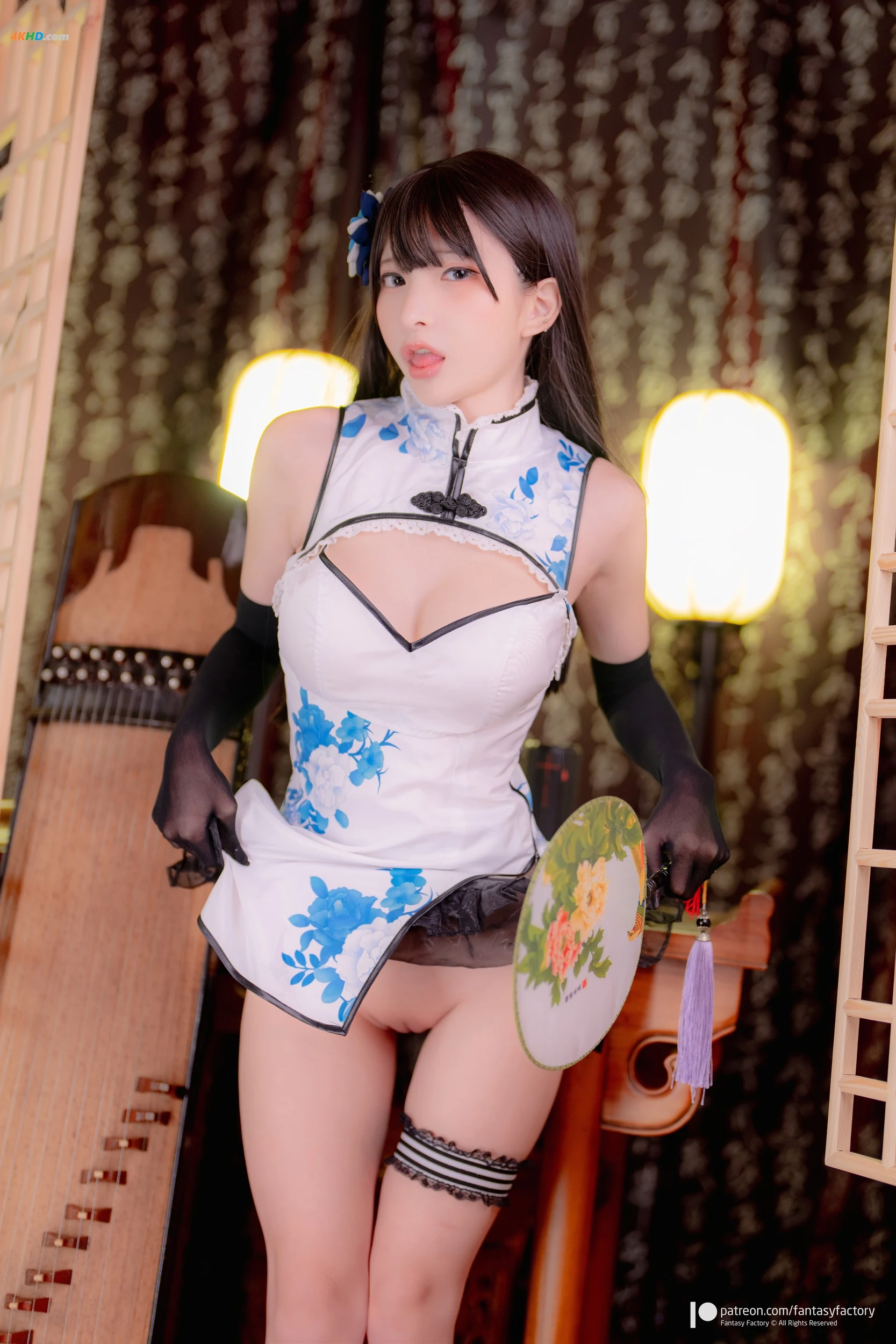 Fantasy Factory小丁 – 旗袍小花瓶[610MB-39photos]