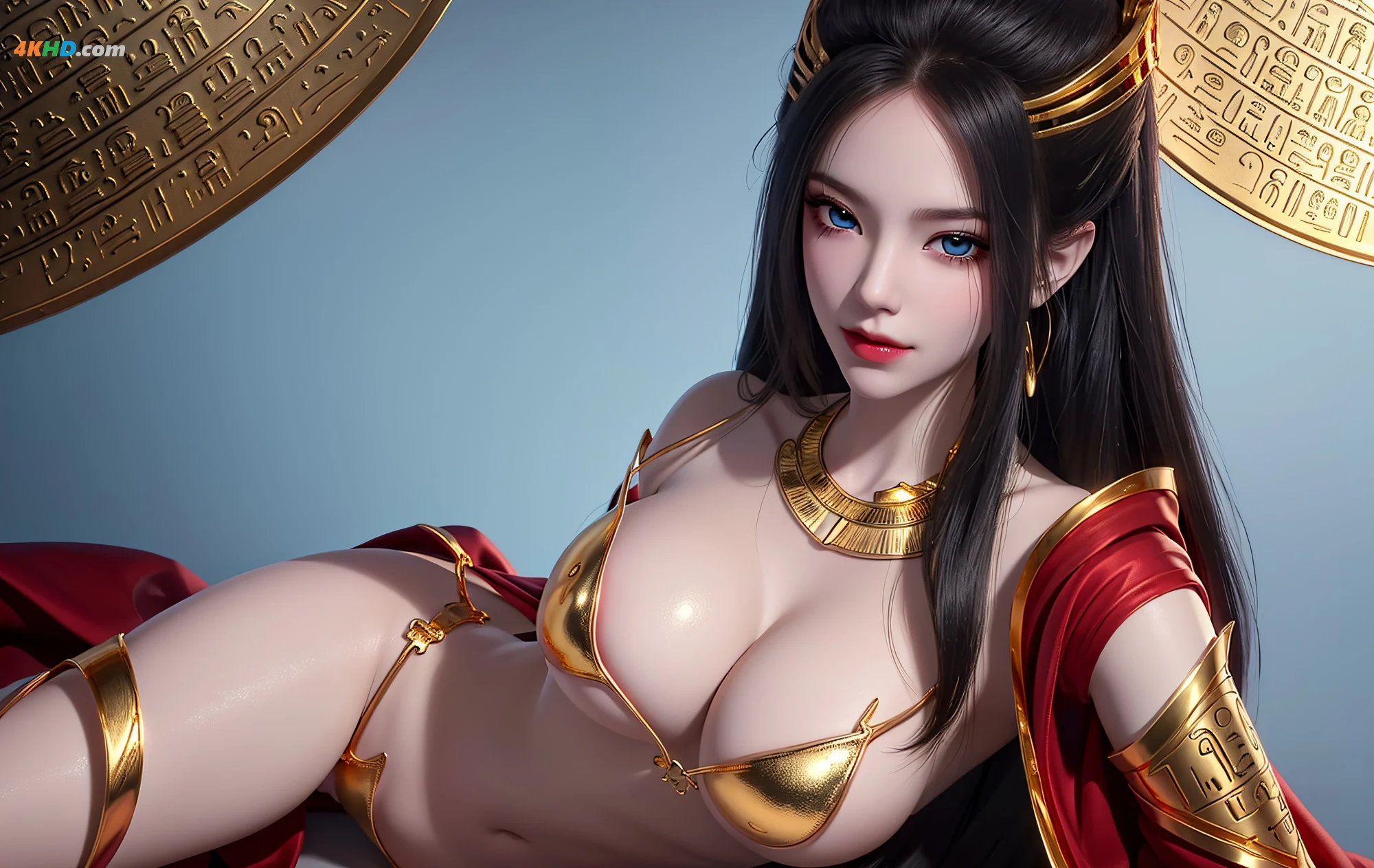 AI Generated 焰灵姬黄金版[630MB-159photos]