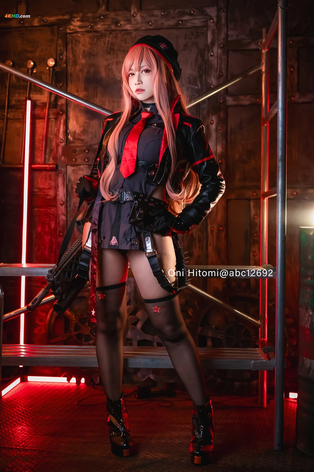 Oni Hitomi-Goddess of Victory NikkeRapi[23MB-9photos]