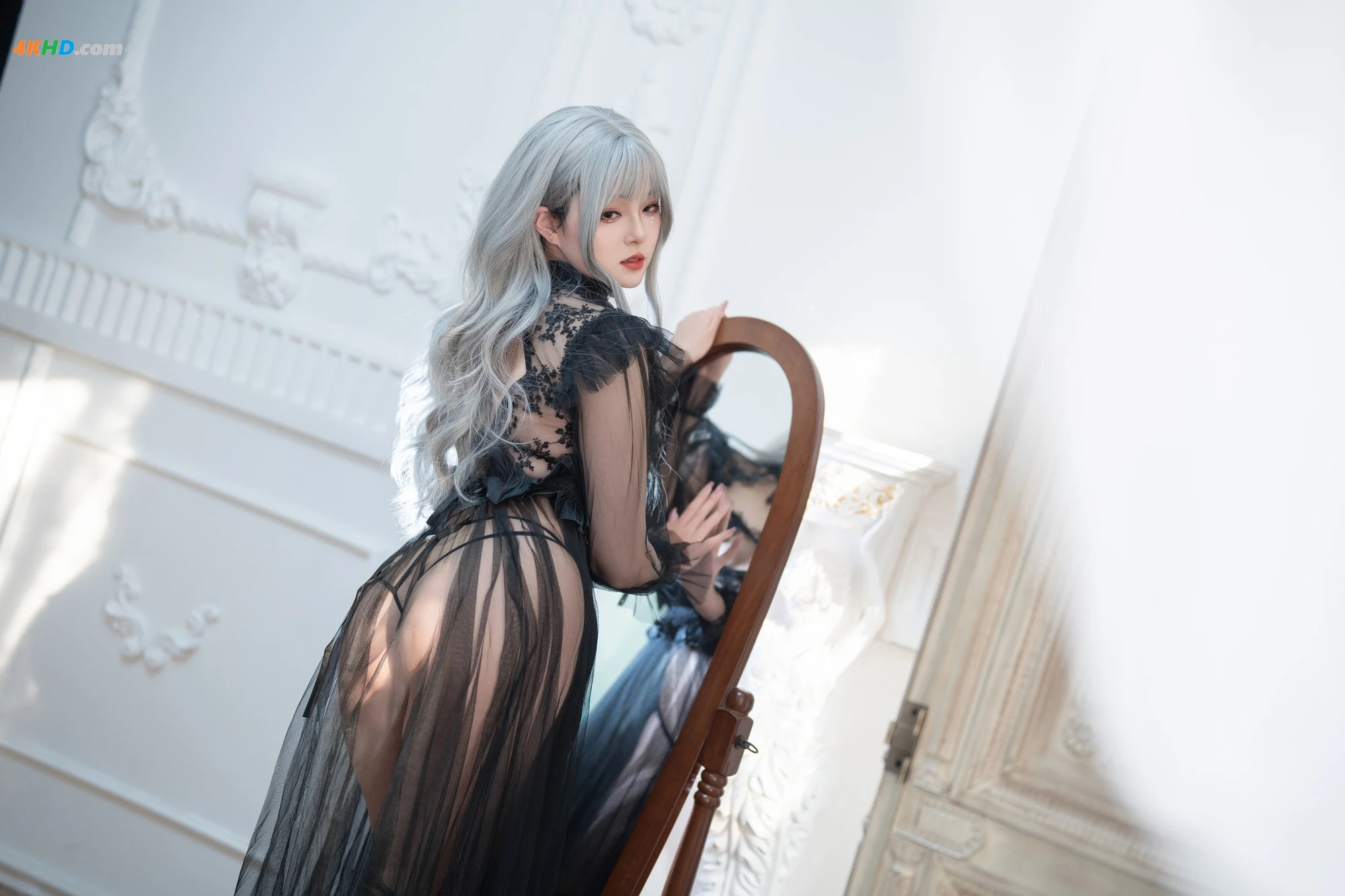 Natsuko夏夏子 – Black Butterfly[404MB-62photos]