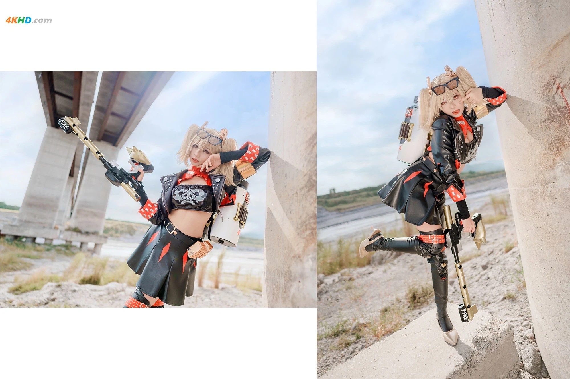 Jane Yu Cosplay ︱ Burnice White[24MB-20photos]