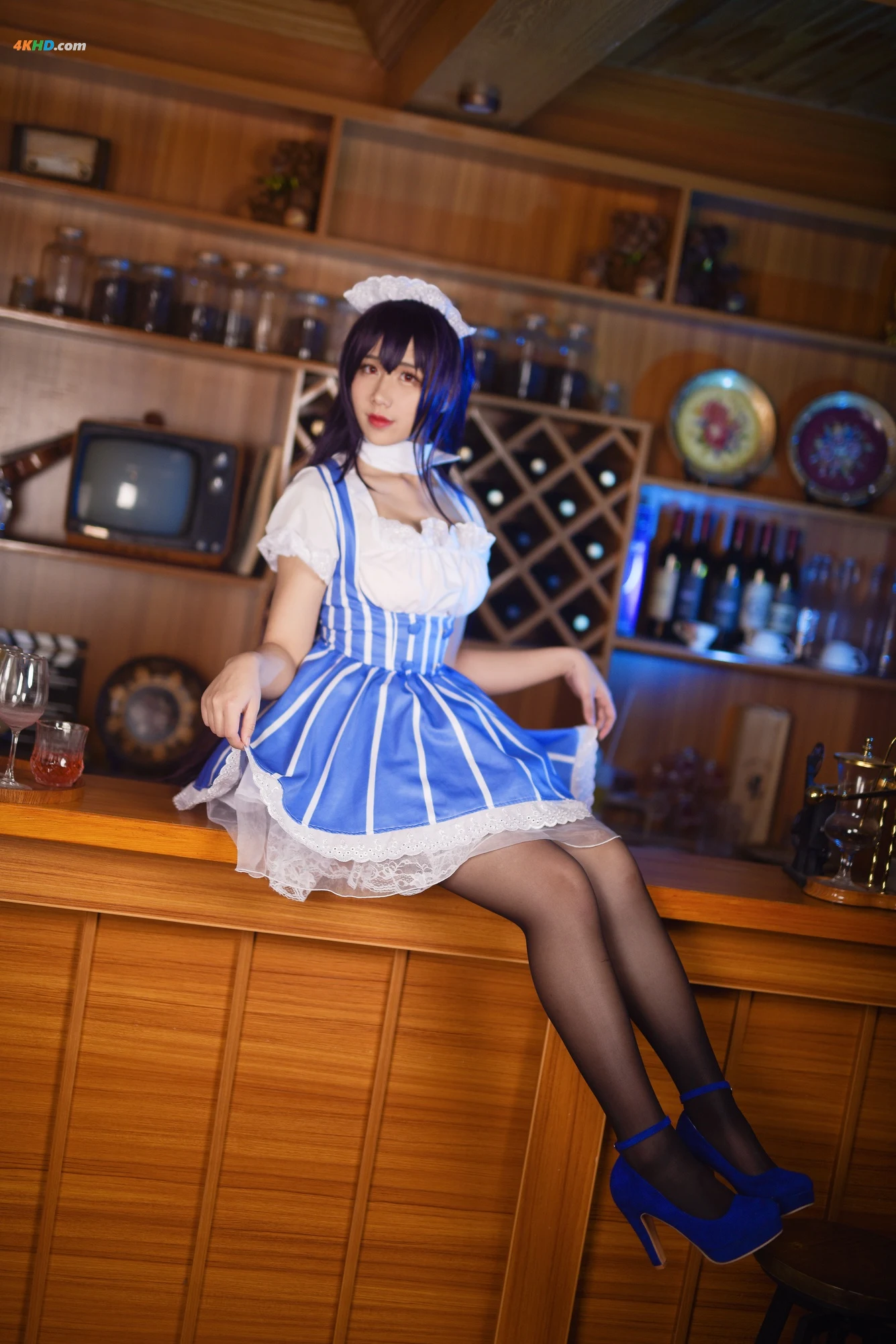 九曲jean – Maid Utaha[210MB-34photos]