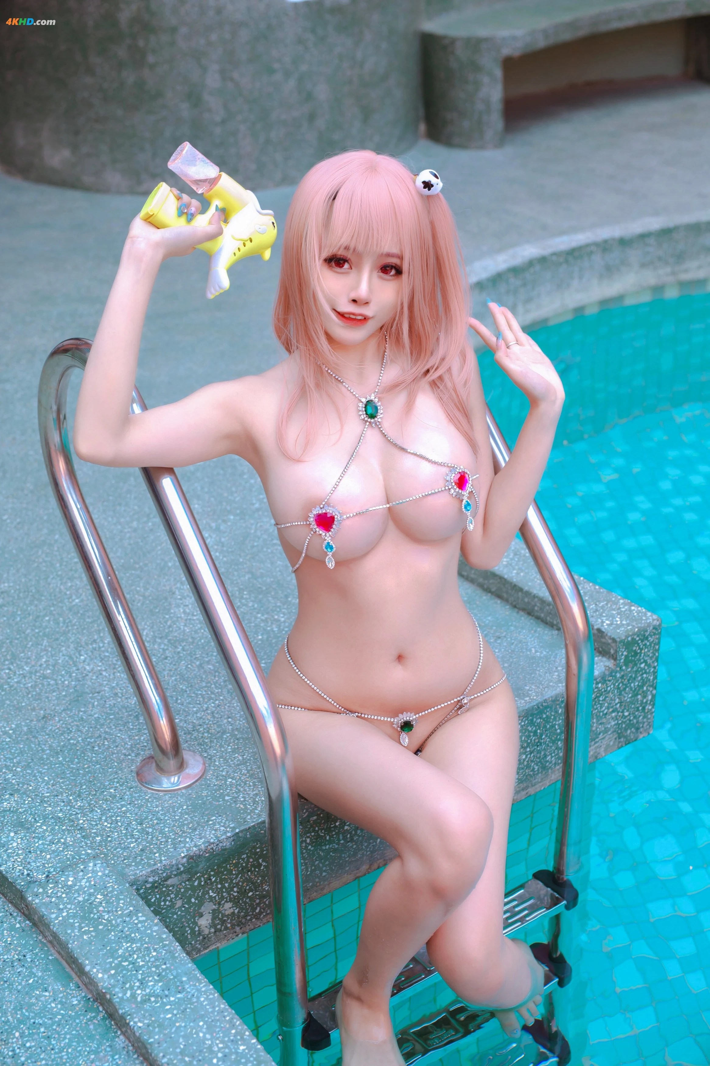 Byoru – Honoka Fortune Swimsuit[71MB-30photos]