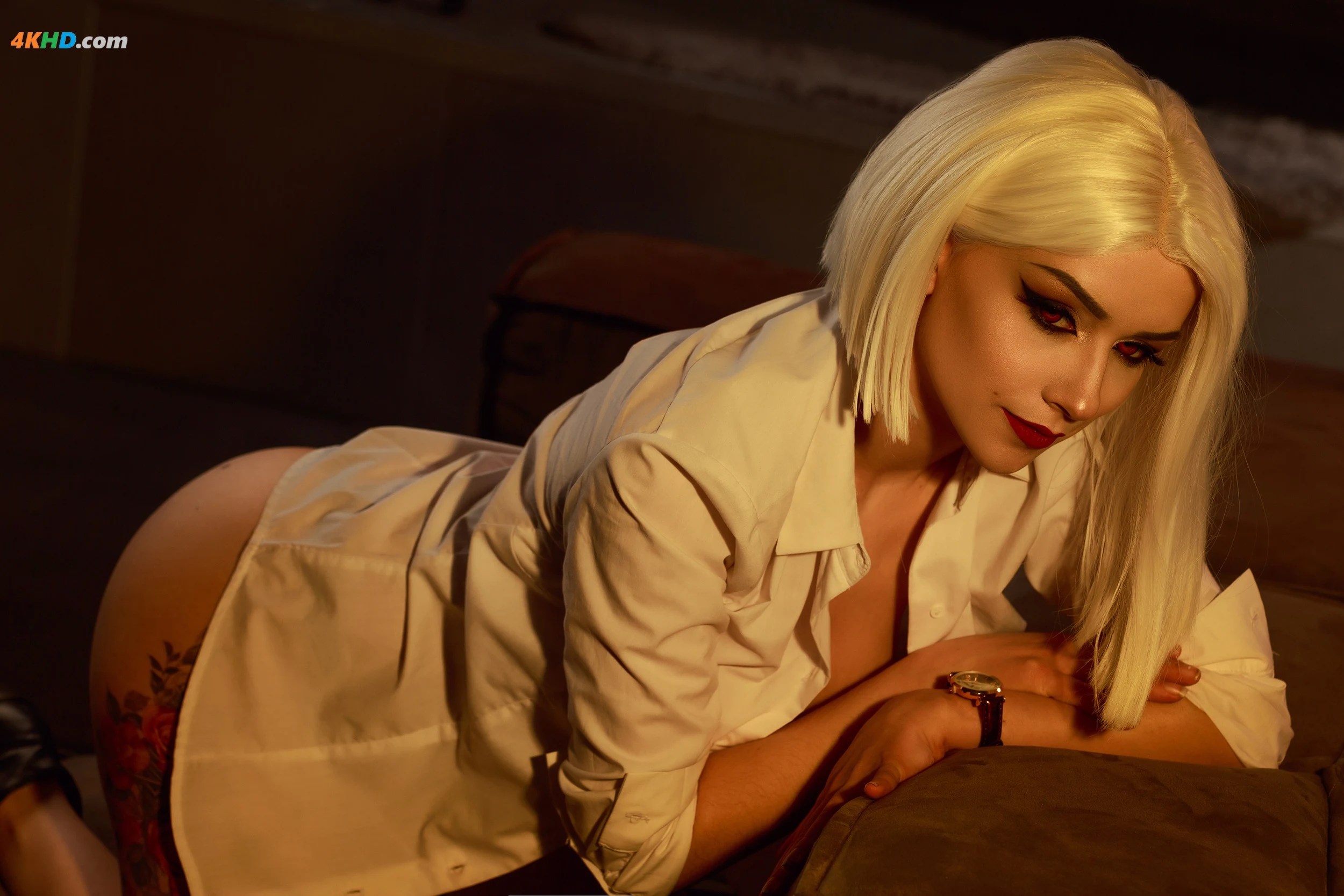 Mercurygin – Ashe (Overwatch)[44MB-19photos]