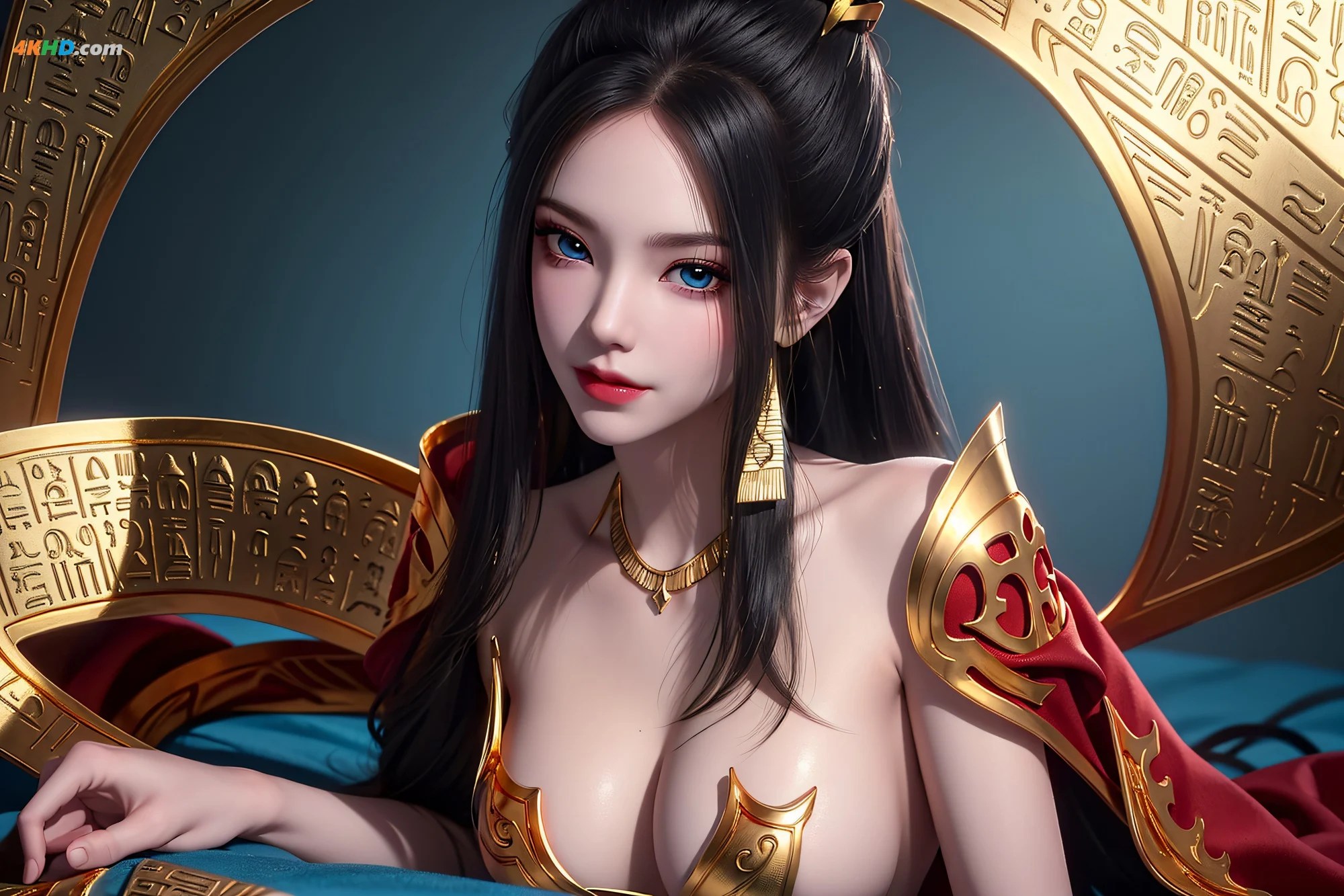 AI Generated 焰灵姬黄金版[630MB-159photos]