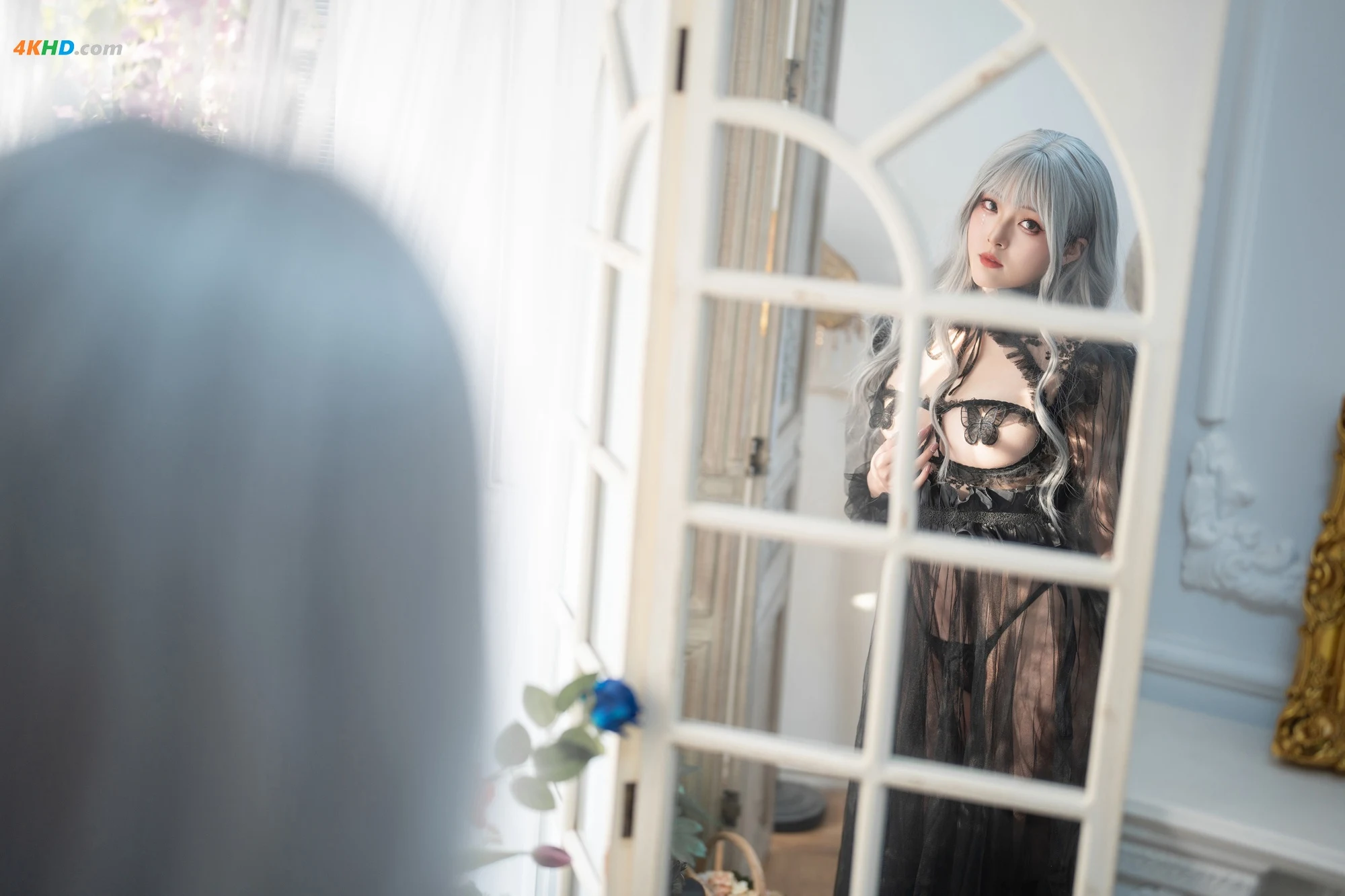 Natsuko夏夏子 – Black Butterfly[404MB-62photos]
