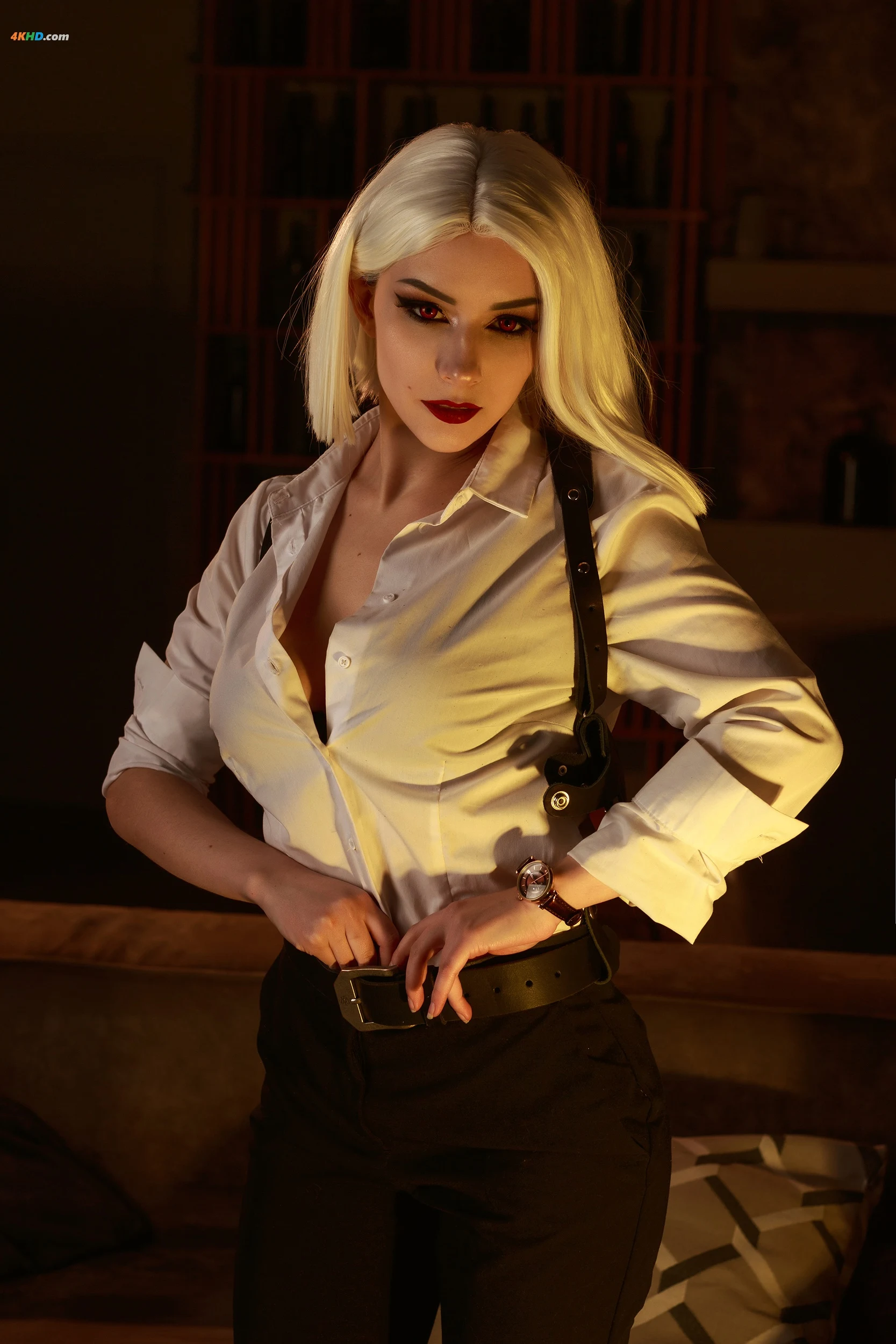 Mercurygin – Ashe (Overwatch)[44MB-19photos]