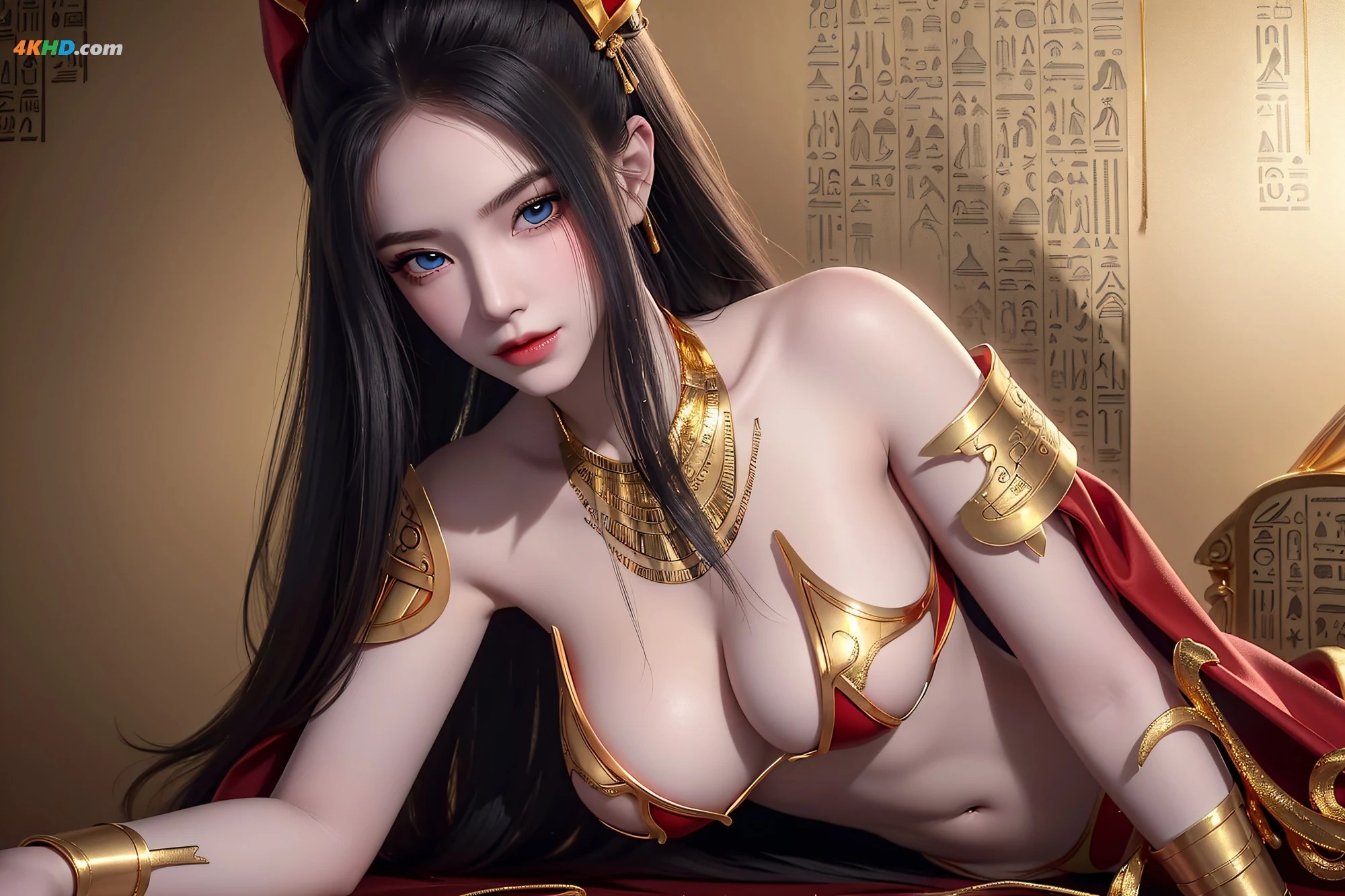 AI Generated 焰灵姬黄金版[630MB-159photos]