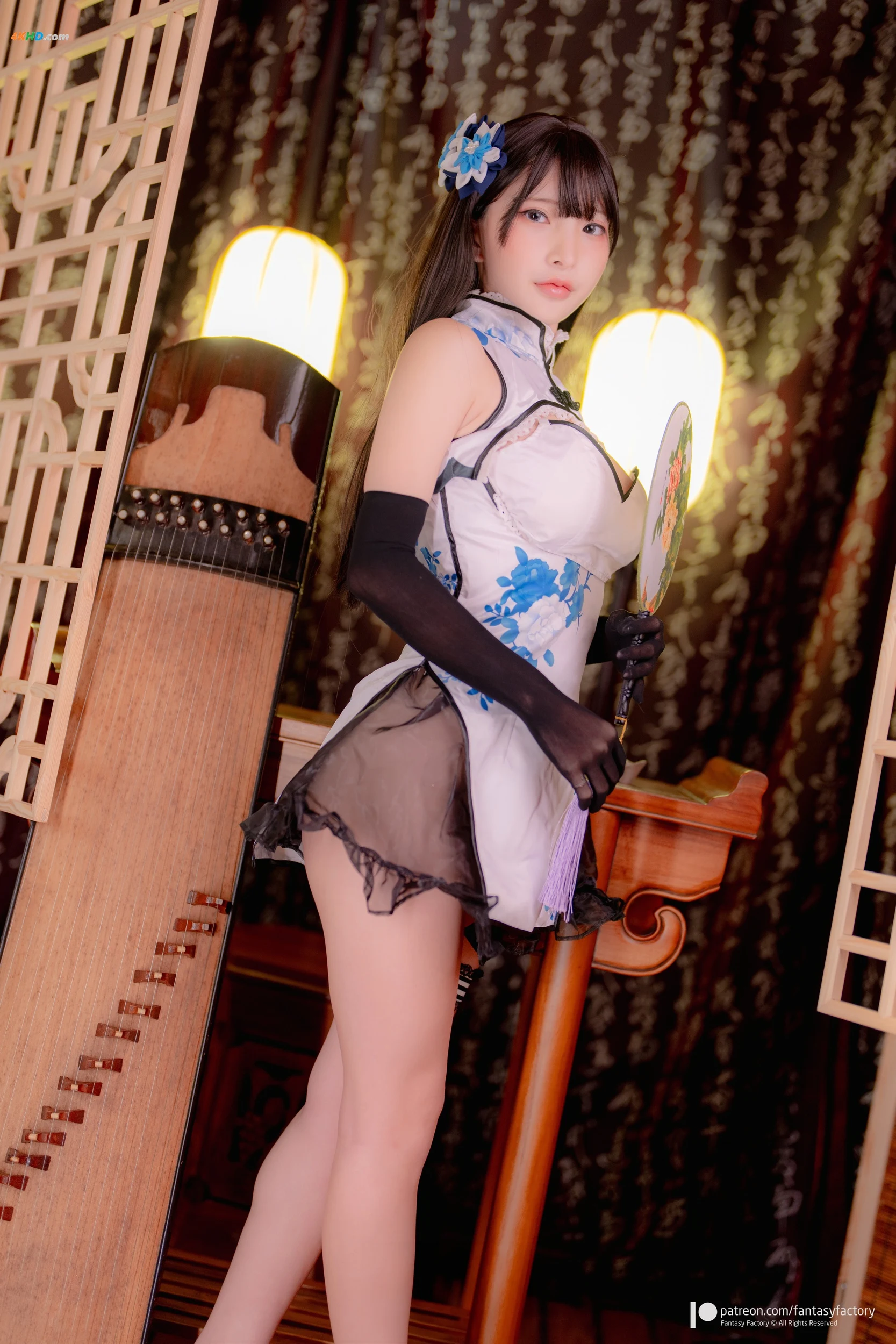 Fantasy Factory小丁 – 旗袍小花瓶[610MB-39photos]