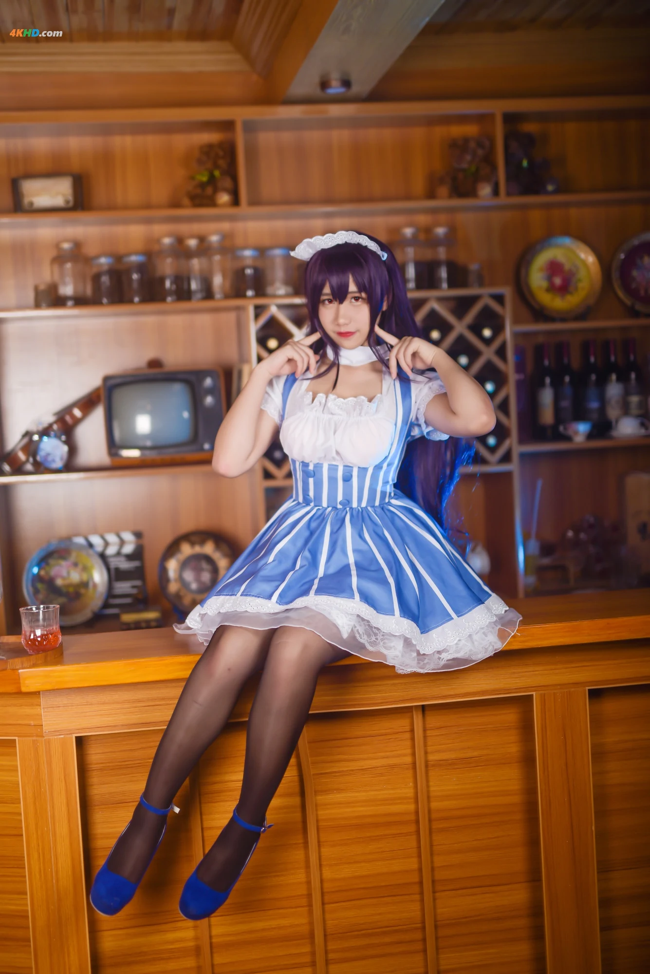 九曲jean – Maid Utaha[210MB-34photos]