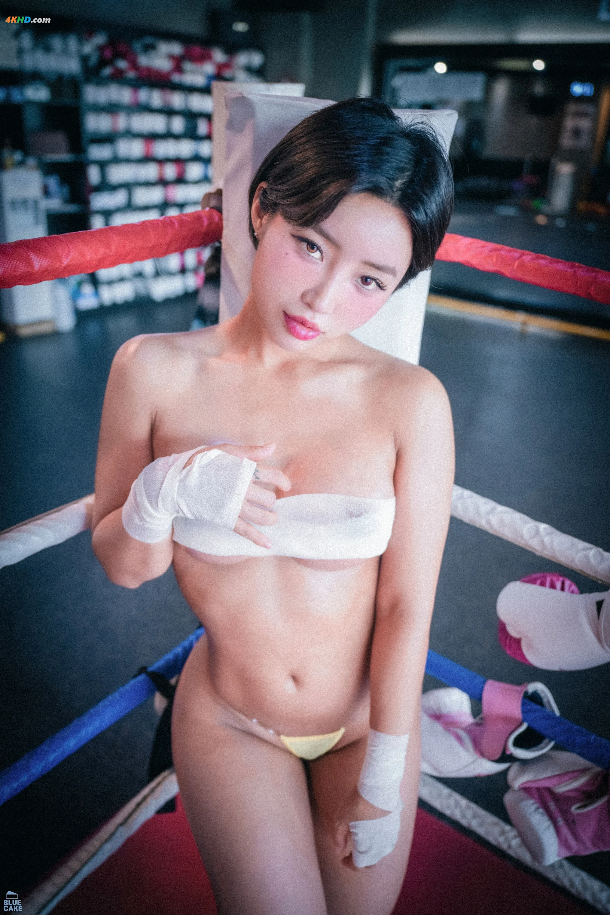 [BLUECAKE] Booty Queen – Punch Girl_Chapter 2 – part 02_RED+[443MB-26photos]