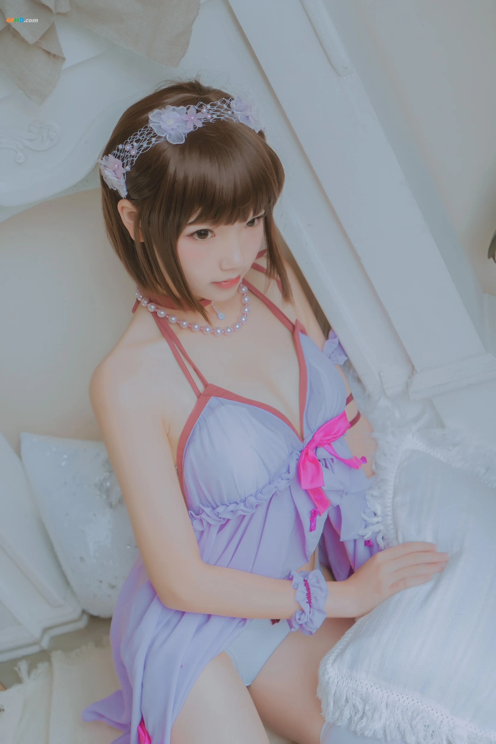 雪晴Astra – 水母镭射泳衣[368MB-72photos]