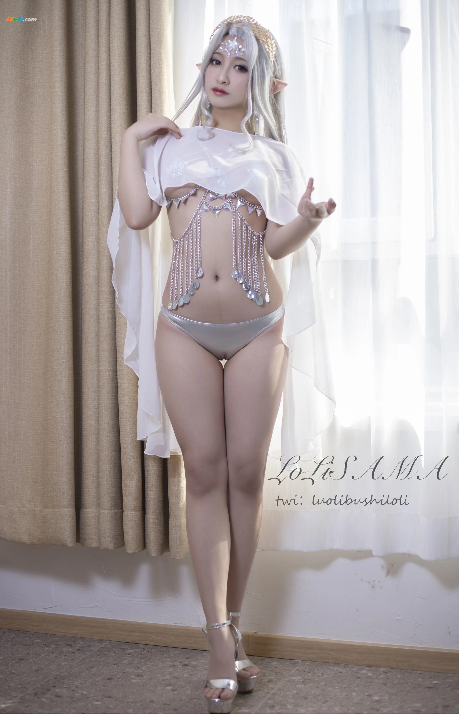 洛璃LoLiSAMA – 精灵[1056MB-107photos]