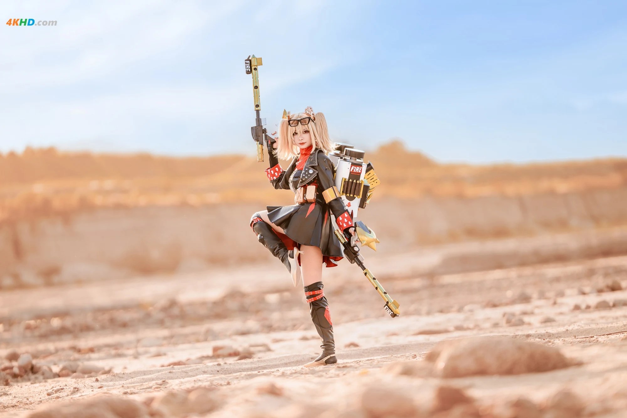 Jane Yu Cosplay ︱ Burnice White[24MB-20photos]