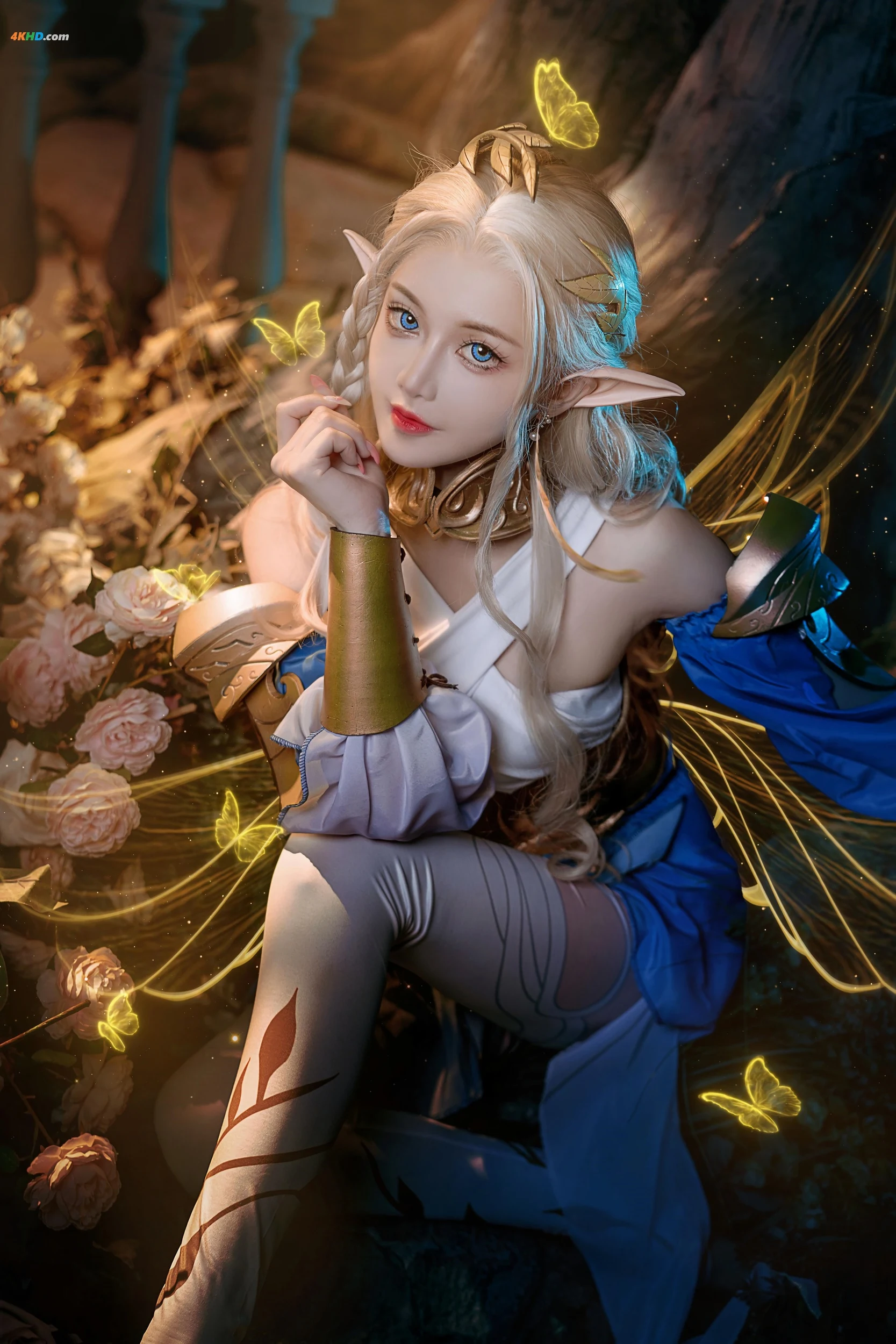 露兒大魔王  王者荣耀 艾琳[111MB-14photos]