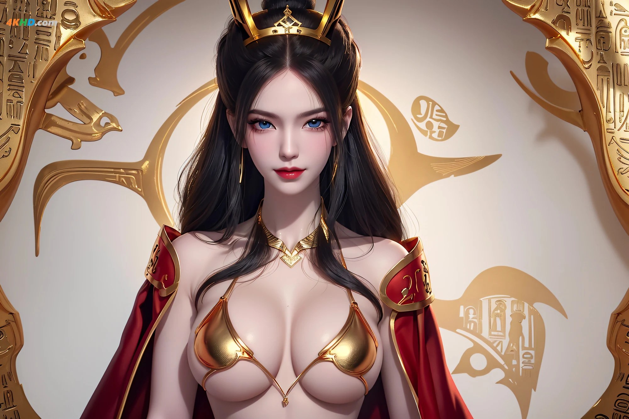 AI Generated 焰灵姬黄金版[630MB-159photos]