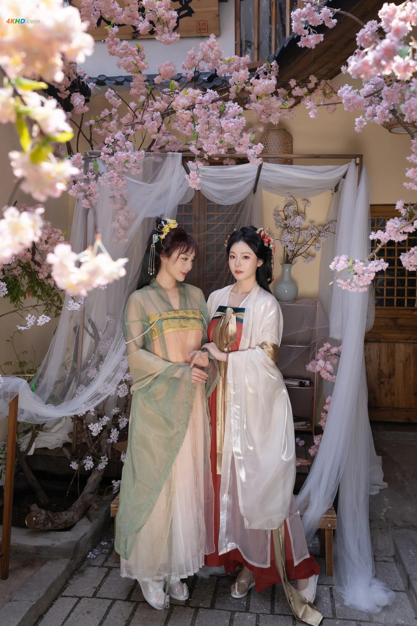 安然anran  &陆萱萱 内购无水印 闺蜜古装[960MB-105photos]